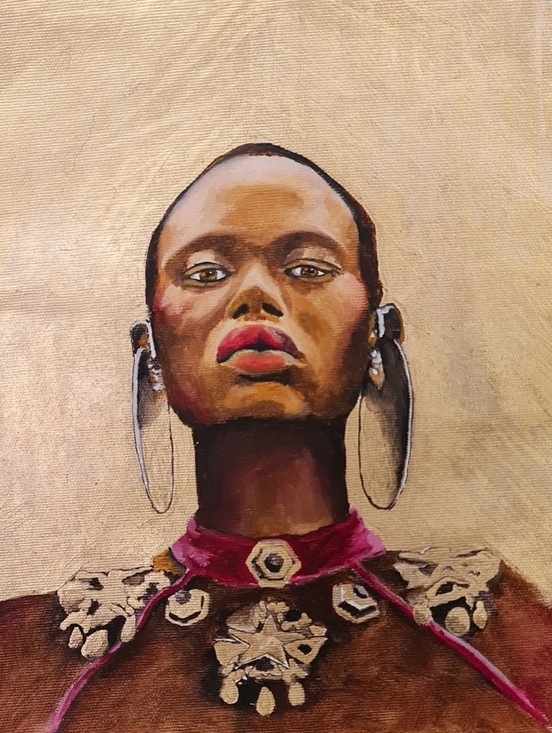 Other - Golden Majesty/ Oil On Canvas Painting